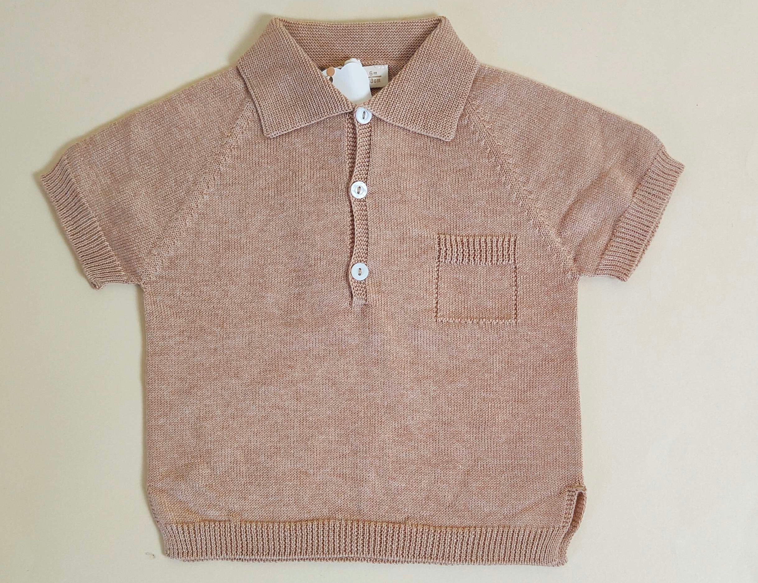 Polo in maglia rasata